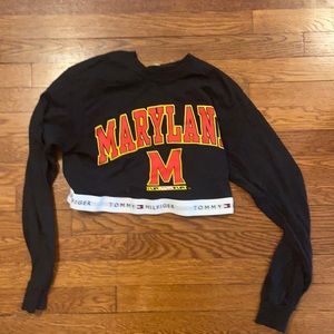 Maryland tail gate long sleeve shirt